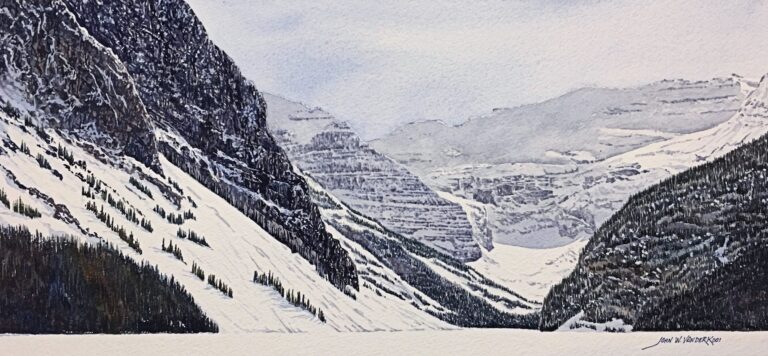 Winter Lake Louise